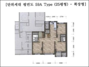 잠실르엘평면도