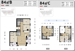 반포디에이치클래스트 전용 84m2